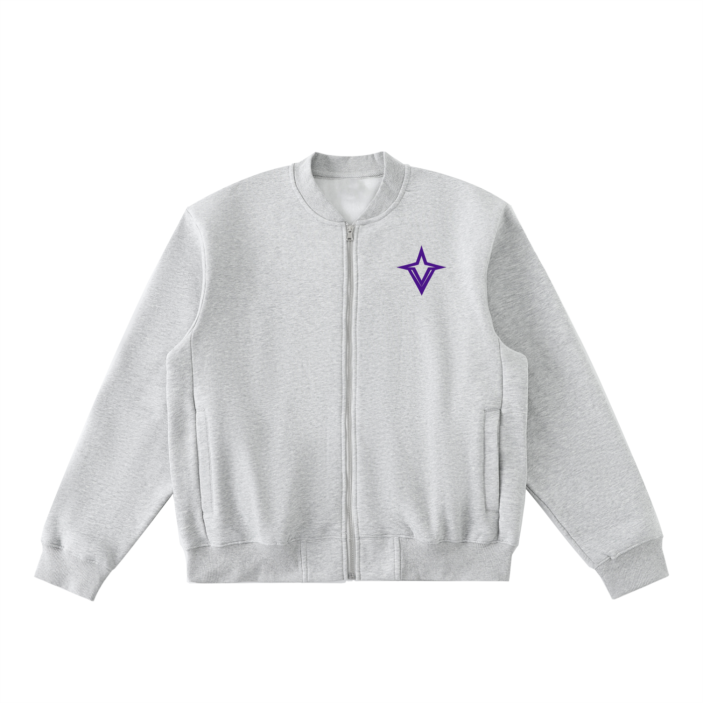 Starfall vengeance Zip-Up Fleeced Varsity Jacket