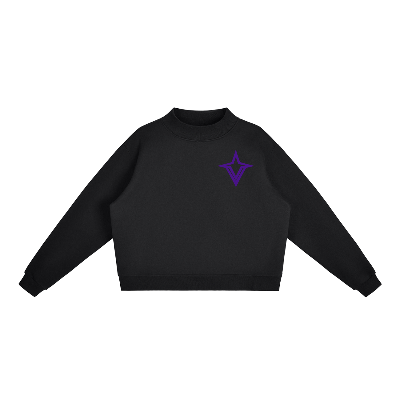 Starfall vengeance Essential Fleece Mock-Neck Crew Sweatshirt