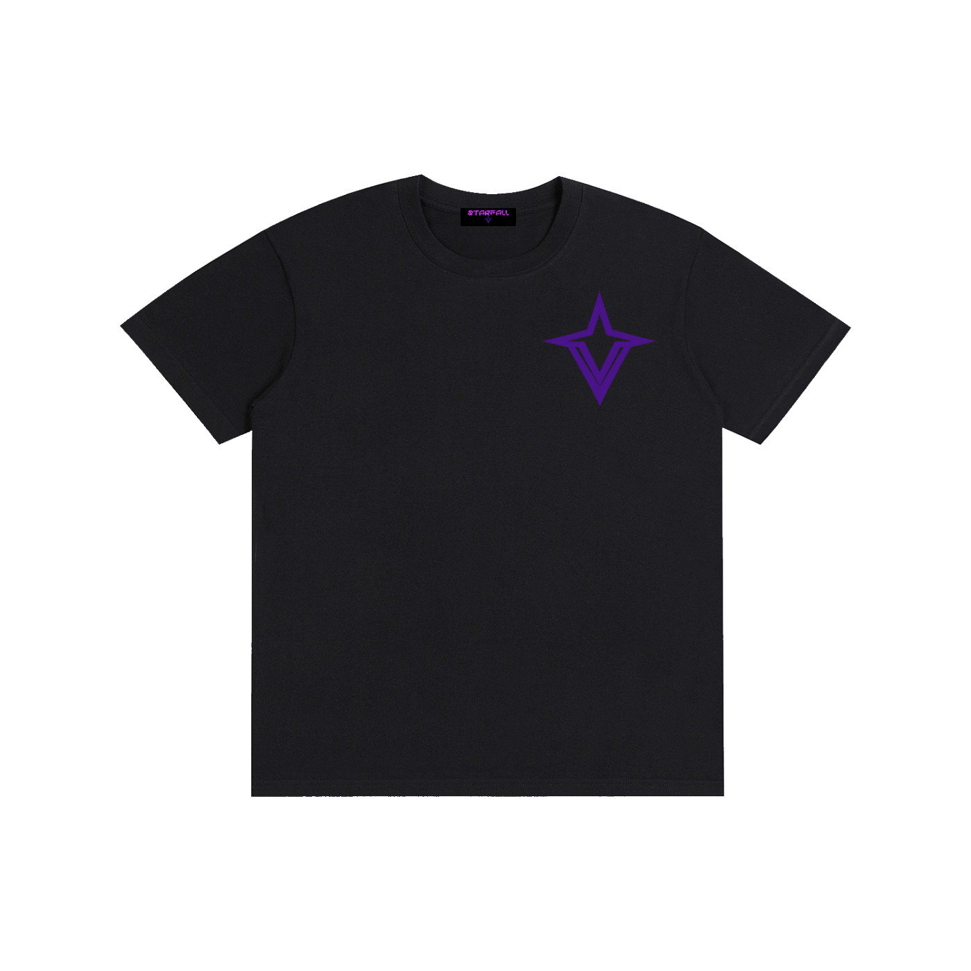 Starfall vengeance Pure Cotton Unisex T-Shirt- black